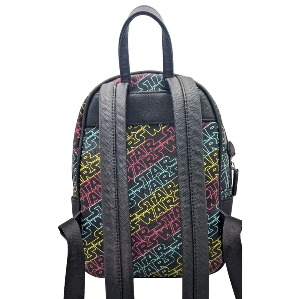Loungefly Star Wars Neon Logo Mini Backpack